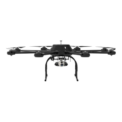 UAV lourd de 30 kg support de niveau réseaux ad hoc avec des plateformes de contrôle en nuage