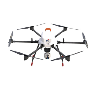 UAV personnel 15 kg Charge utile Drones à réseau à six rotors pour enquête ou livraison