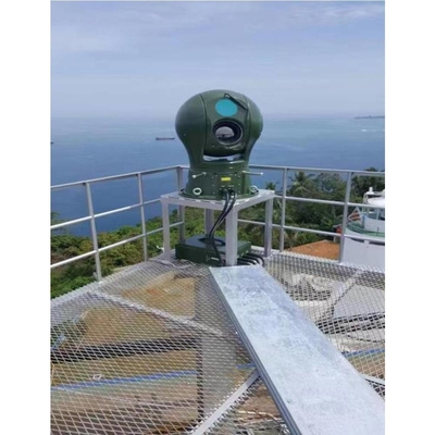 Le système d'avertissement de basse altitude LT-Ku07 est équipé d'un radar + LT-C4 TARGET INTELLIGENT LINKAGE TRACKING MULTI SPECTRAL OPTOELECTRONICS (facultatif).