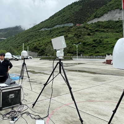 180m de portée aveugle radar à basse altitude bande X avec 360 degrés de couverture azimuth