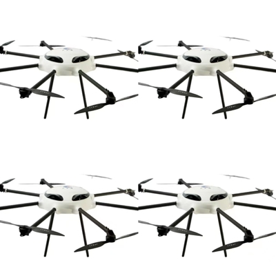 25 kg de UAV sans pilote de niveau, véhicule aérien sans pilote multifonction relié au réseau, drone 6 rotors