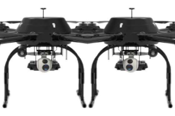 Véhicule aérien sans pilote UAV polyvalent lourd pour les champs de commandement et de sauvetage