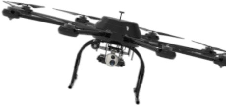 UAV sans pilote en réseau pour l'industrie du commandement des livraisons logistiques